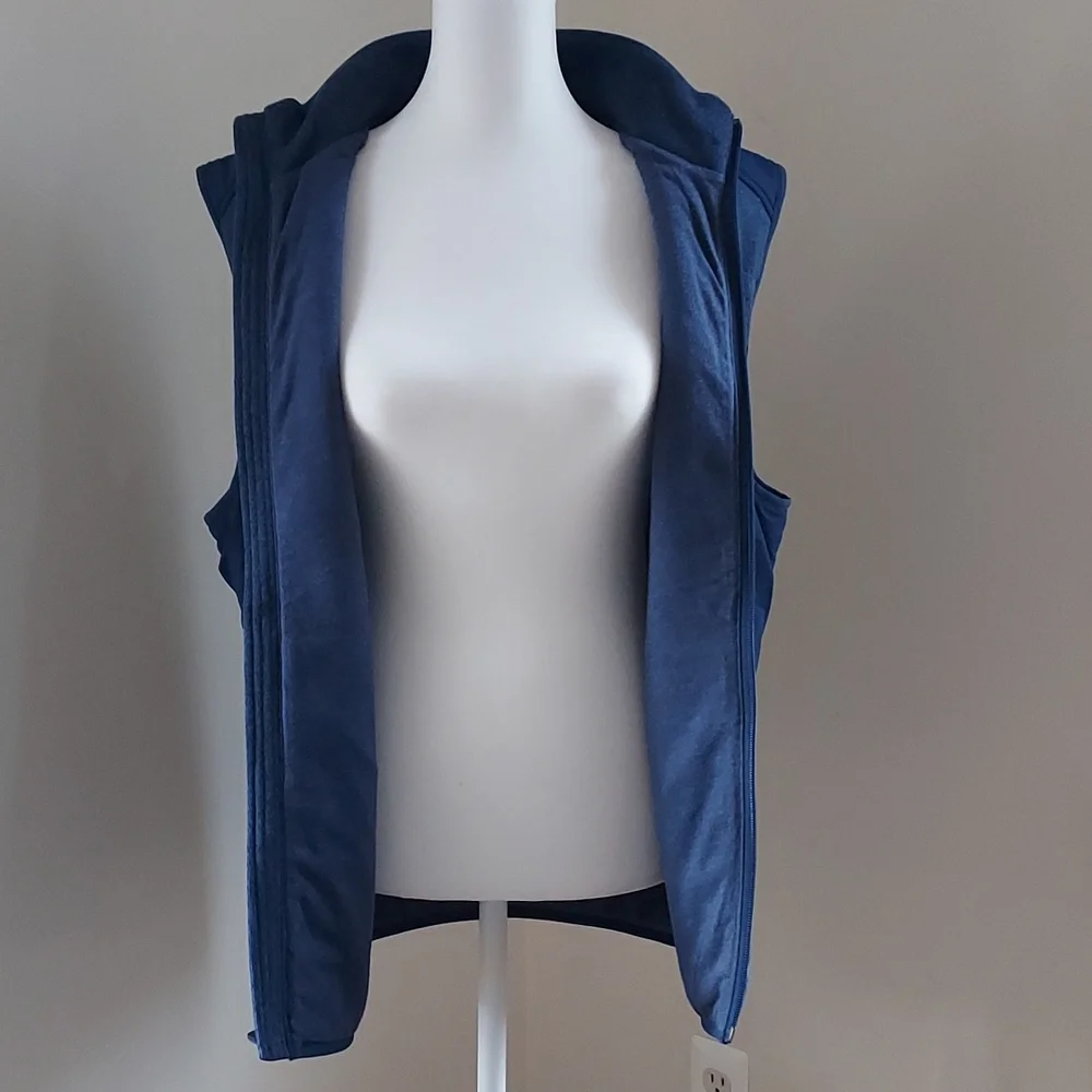 NWT Vineyard Vines Mens Perfect Sweater‎ Fleece Vest Deep Blue Size SM